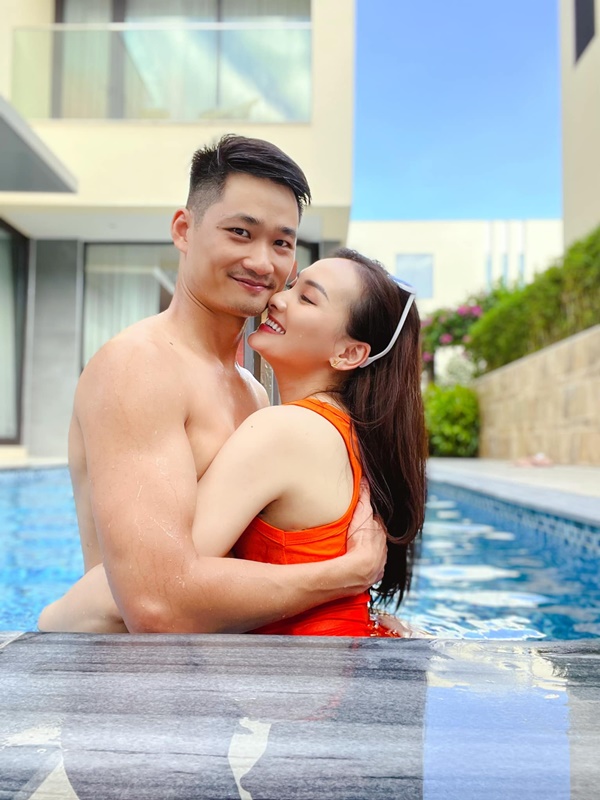 Diễn viên Bảo Thanh diện áo tắm khoe đường cong nuột nà-2