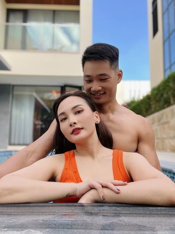 Diễn viên Bảo Thanh diện áo tắm khoe đường cong nuột nà-3