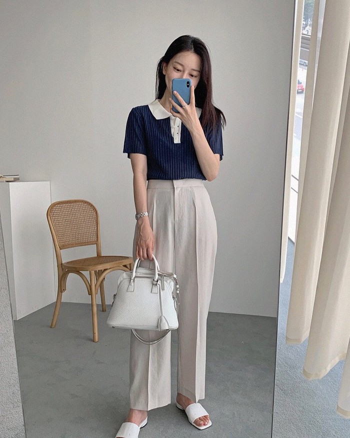 10 cách mặc quần âu ống đứng hack tuổi mà vẫn chuẩn thanh lịch-9