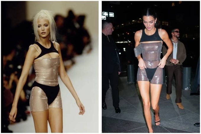 Váy nude của Kendall Jenner là hình ảnh gây sốc nhất Met Gala-2