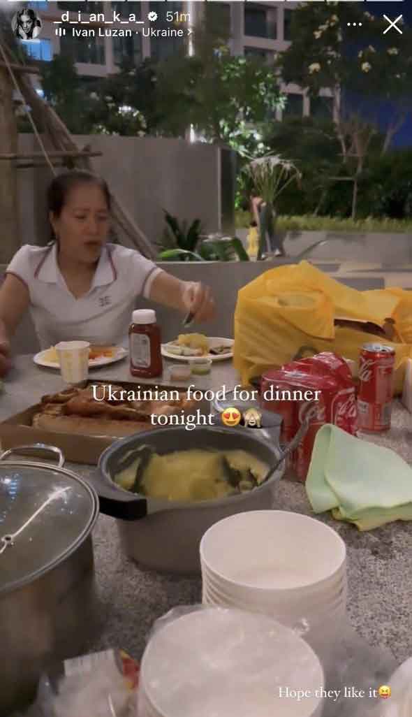 Dianka - vợ thủ môn Bùi Tiến Dũng trổ tài dâu đảm, rất được lòng bố mẹ chồng-2