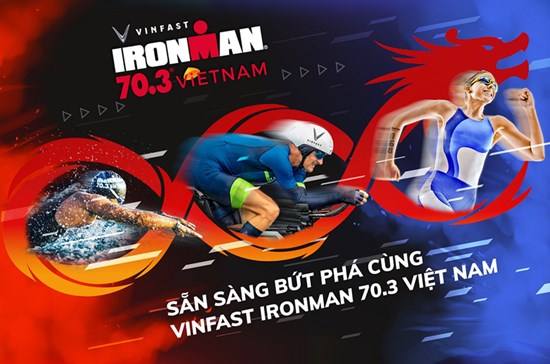 VinFast là đối tác danh hiệu của VinFast Ironman 70.3 Việt Nam 2023