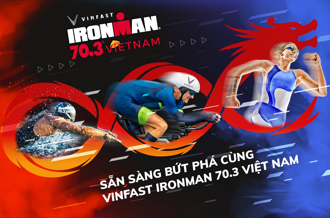 VinFast là đối tác danh hiệu của VinFast Ironman 70.3 Việt Nam 2023-1