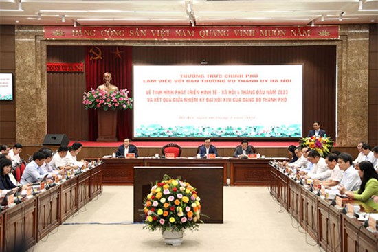 Cần nhận thức rõ vai trò, tầm quan trọng của Thủ đô trong sự phát triển chung của cả nước