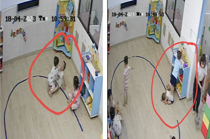 Để trẻ 3 tuổi bị đánh cả tháng, nhà trường nhất quyết nói không sai-1