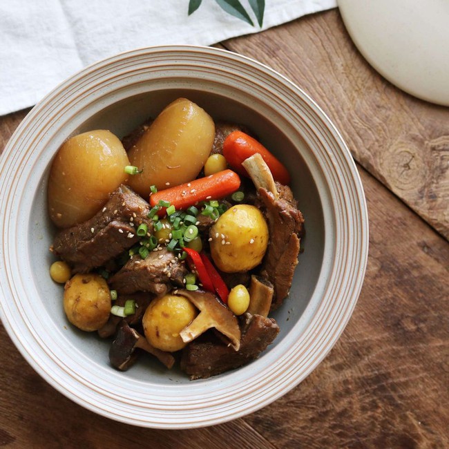 Bí kíp làm món sườn heo hầm mềm thơm, thấm vị siêu đơn giản tại nhà-7