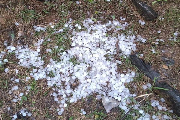 Cao Bằng xuất hiện mưa đá-1