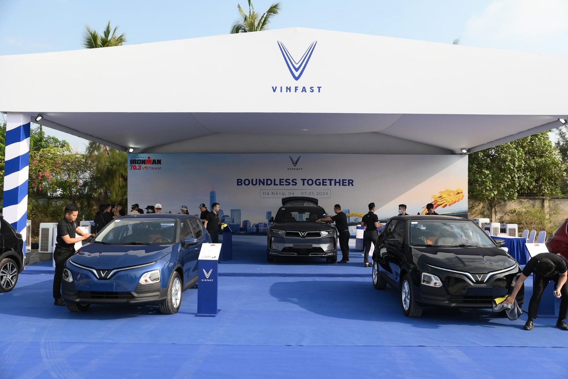 Dàn xe điện hút mọi ánh nhìn tại VinFast Ironman 70.3 Việt Nam 2023-6
