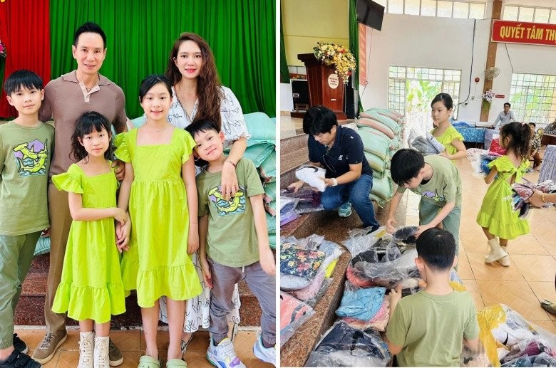 Kiếm trăm tỷ, Lý Hải vẫn nuôi 4 con chân quê: Cho mặc đồ cũ, cắt tóc vỉa hè, học trường công lập-11