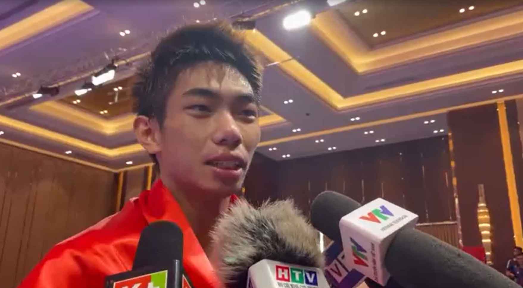 Sốt 39 độ, võ sĩ Việt Nam vẫn đấm đối thủ Campuchia... nhập viện-1