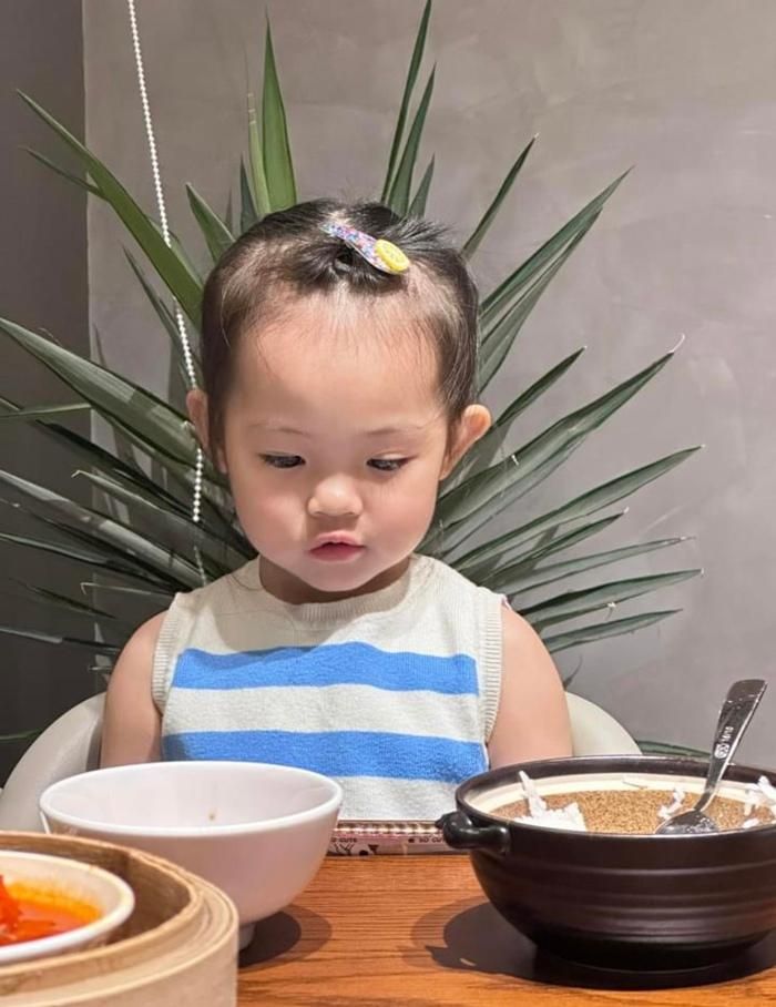 Đàm Thu Trang thích thú vì con gái có diện mạo y đúc Cường Đô La-1