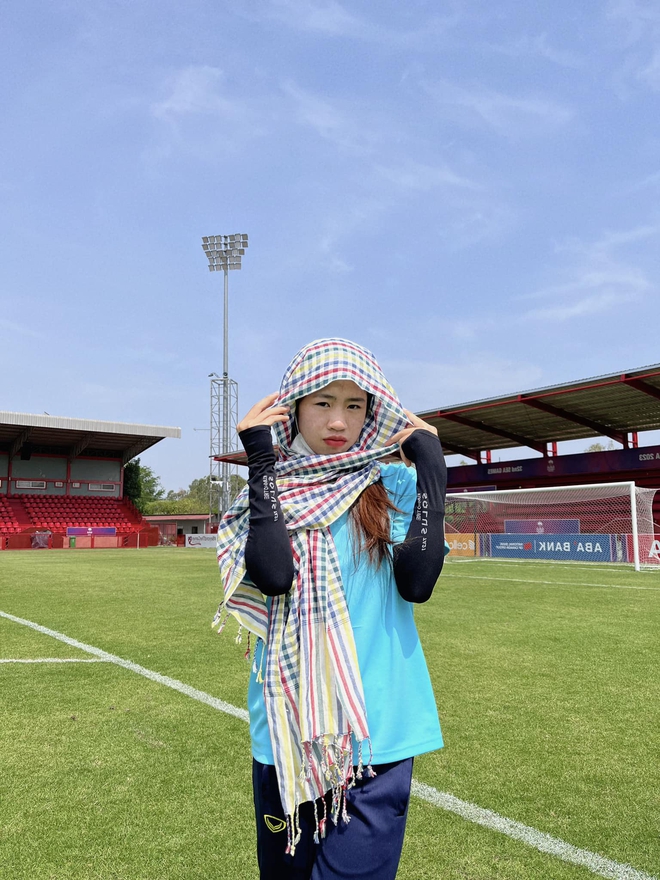 SEA Games 32 nóng như đổ lửa, hot girl bóng đá Thanh Nhã tung ảnh làm đổ fan-2