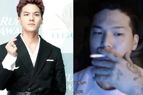 Nam ca sĩ bị chỉ trích vì hút thuốc, chửi thề trên sóng trực tiếp