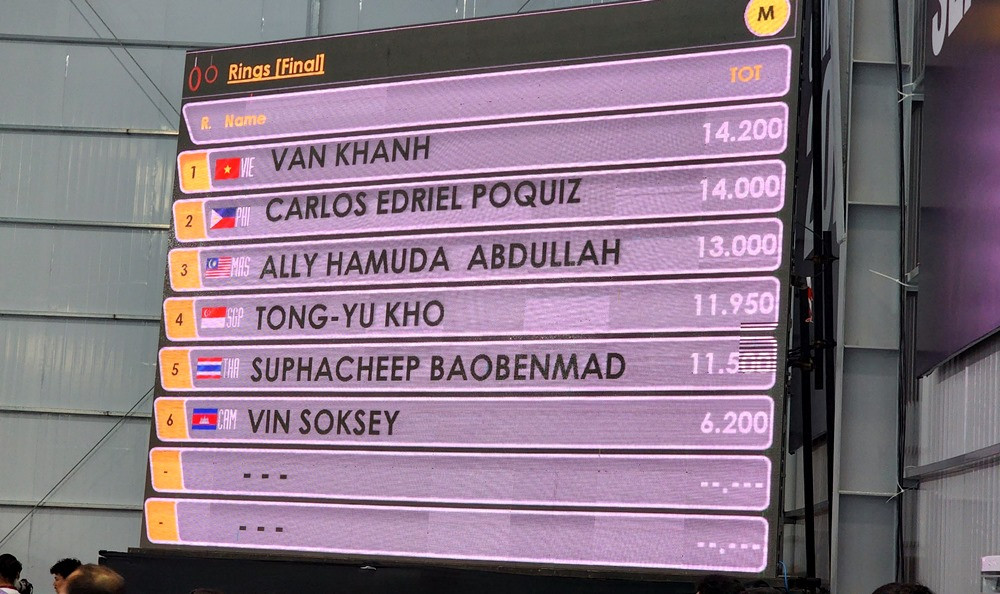 VĐV Việt Nam đánh bại nhà vô địch TDDC thế giới, giành HCV SEA Games-3