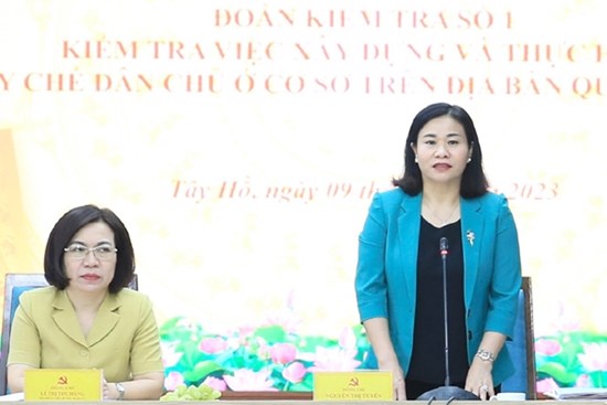 Thực hiện Quy chế dân chủ ở cơ sở là động lực, mục tiêu, nền tảng để tạo đồng thuận xã hội