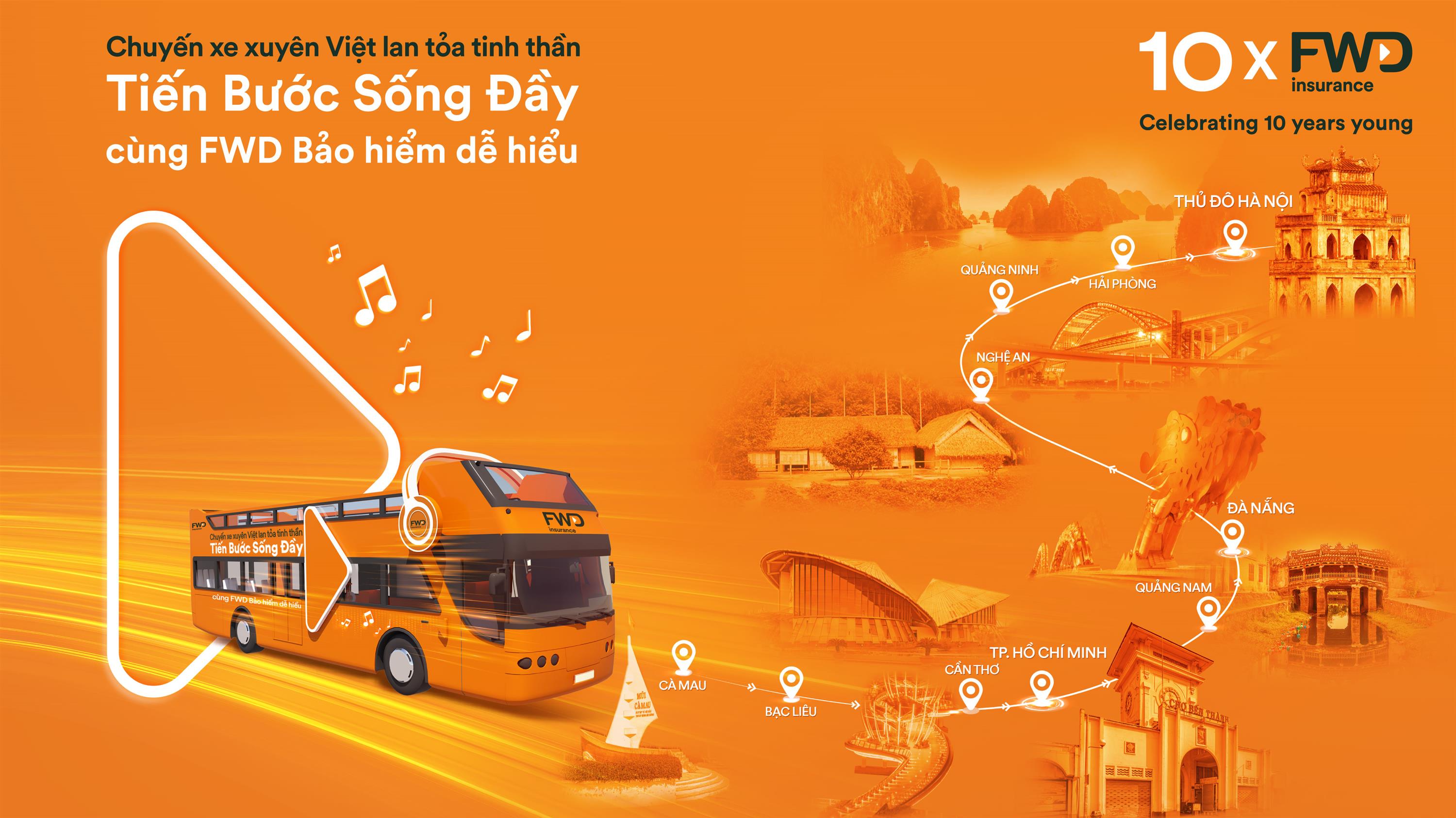 Chuyến xe xuyên Việt lan tỏa tinh thần ‘Tiến bước sống đầy’-1