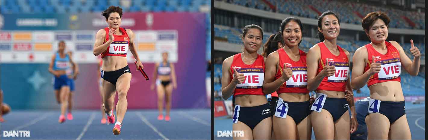 Khoảnh khắc hoa khôi điền kinh bật khóc trong lần đầu giành HCV SEA Games-8