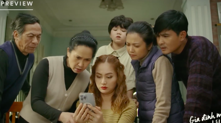 Gia đình mình vui bất thình lình tập 19: Trâm Anh đổi ý không bắt chồng đi ở rể?-2