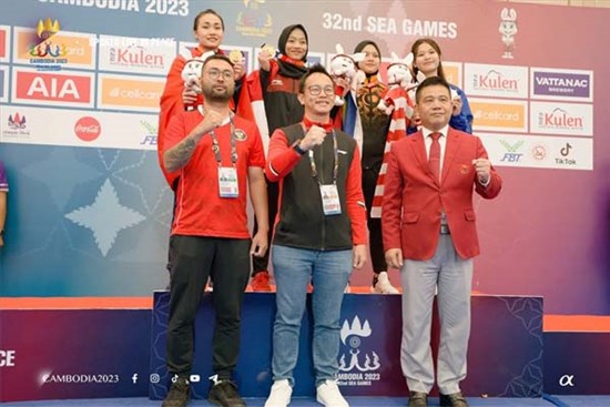 Võ sĩ Indonesia vẫn được trao huy chương vàng SEA Games dù thua Việt Nam