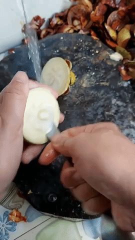 Lấy ruột măng cụt xanh siêu nhanh chỉ với 1 lần gọt, bạn đã biết chưa?-3