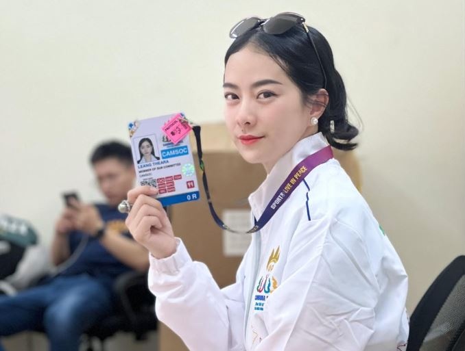 Cô gái Campuchia gây chú ý tại SEA Games 32-1