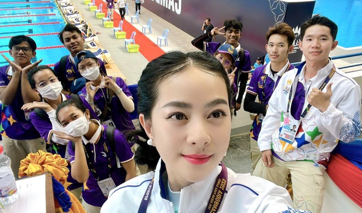 Cô gái Campuchia gây chú ý tại SEA Games 32-2