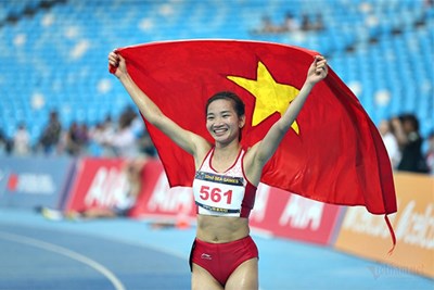 Nguyễn Thị Oanh đi vào lịch sử điền kinh Việt Nam tại SEA Games 32