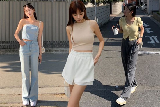 Kết hợp áo crop top với 4 món đồ để dễ ghi điểm tinh tế