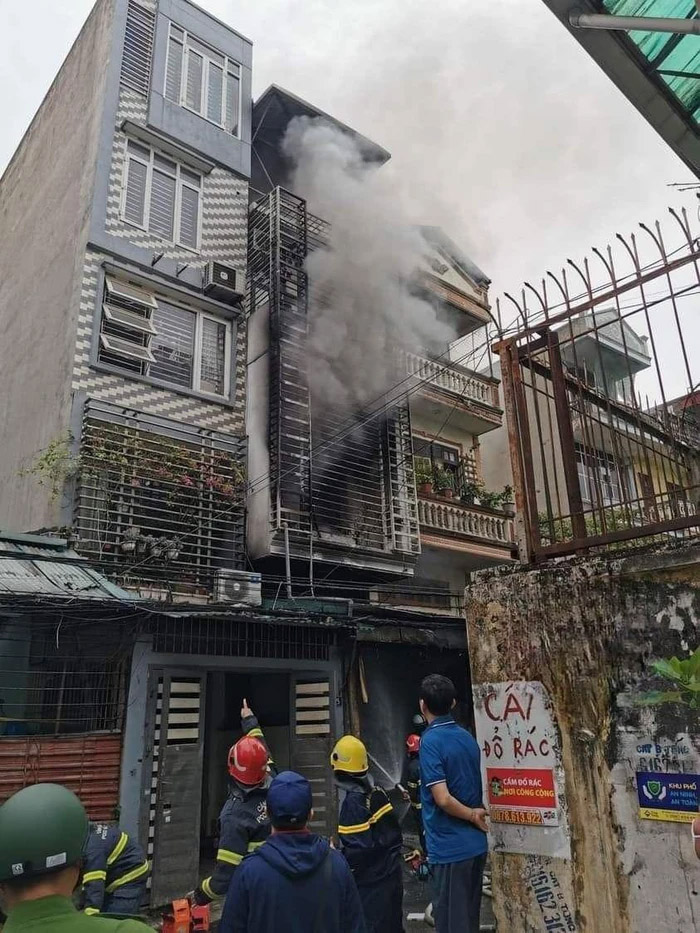 Cháy nhà ở Hà Nội, 4 bà cháu tử vong thương tâm-1