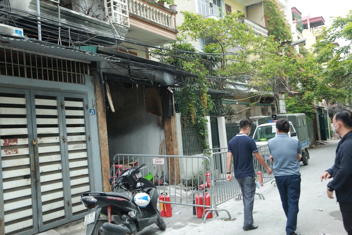 Hiện trường thương tâm vụ hỏa hoạn ở Hà Nội khiến 4 bà cháu tử vong-1