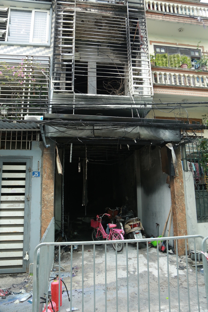 Hiện trường thương tâm vụ hỏa hoạn ở Hà Nội khiến 4 bà cháu tử vong-2