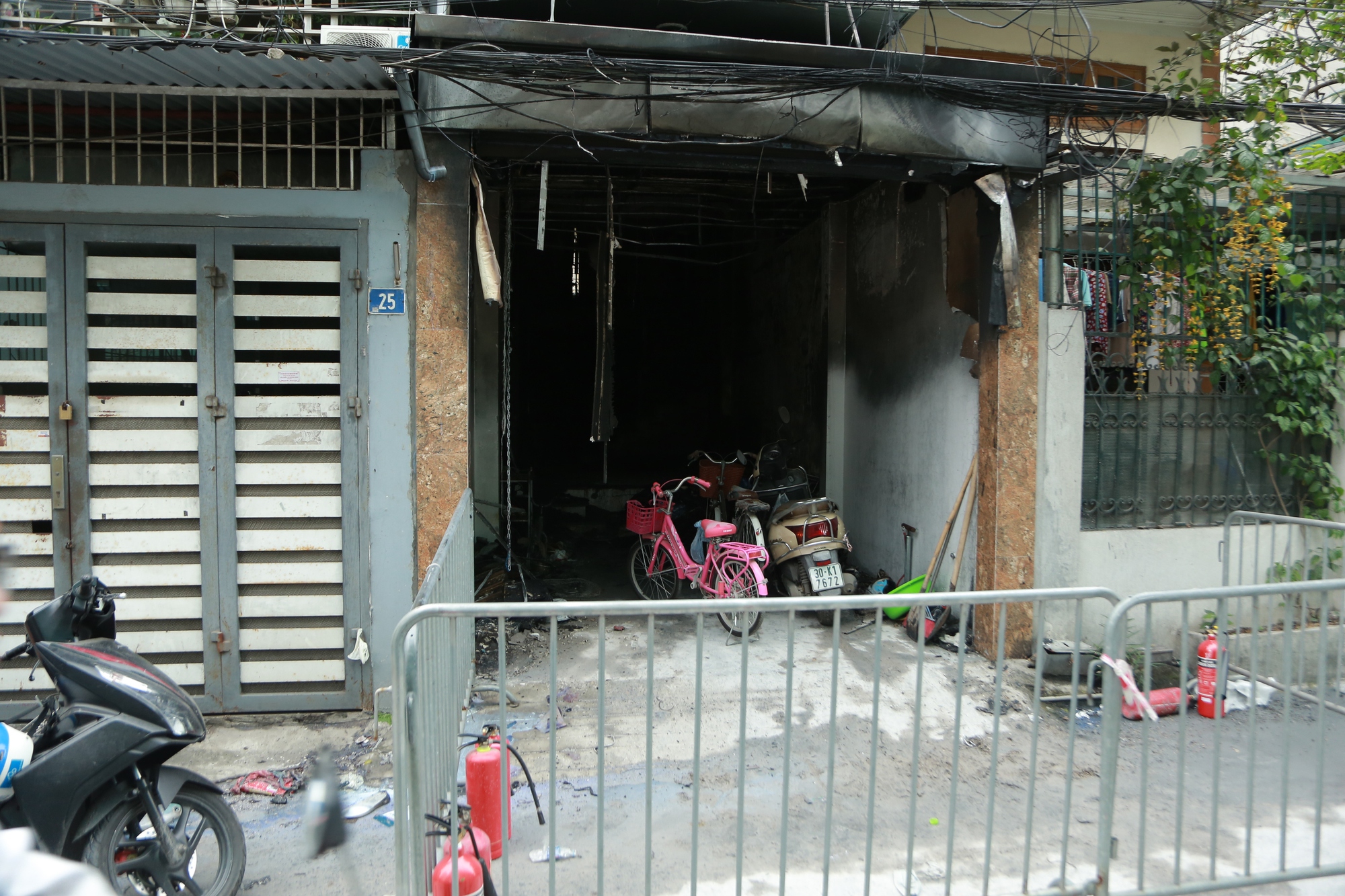 Hiện trường thương tâm vụ hỏa hoạn ở Hà Nội khiến 4 bà cháu tử vong-4