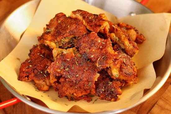 Trổ tài làm gà giòn phô mai thơm ngon tuyệt vị