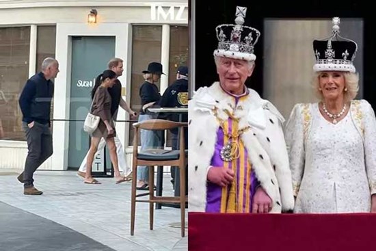 Harry và Meghan xuất hiện sau lễ đăng cơ của Vua Charles
