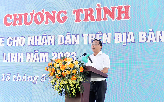 Phát động chương trình khám, quản lý sức khỏe cho nhân dân trên địa bàn huyện Mê Linh-3