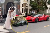 'Choáng' trước dàn siêu xe trong đám cưới của Đạt Villa, không chiếc nào dưới 400 triệu