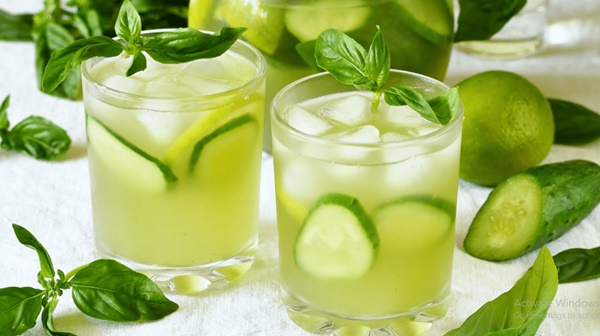 Nước dưa chuột uống cùng 2 thứ giúp trắng da, thải mỡ-2