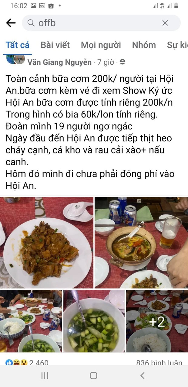 Nhà hàng bị tố bán suất ăn 200 nghìn đồng/người chỉ có canh với vài miếng thịt-2