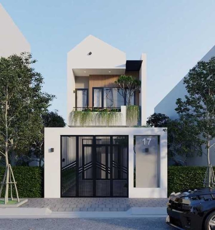 10 mẫu nhà 1 trệt 1 lầu đơn giản, đẹp mắt-2