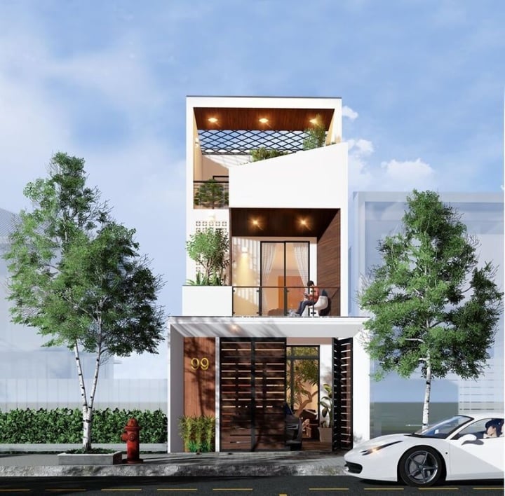 10 mẫu nhà 1 trệt 1 lầu đơn giản, đẹp mắt-8