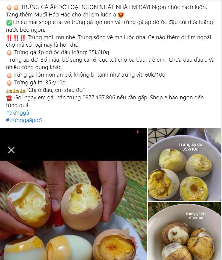 Trứng gà hỏng giá bán cao như trứng xịn”, dân vẫn kéo nhau đặt mua-1
