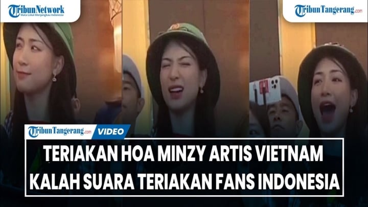 Hòa Minzy đội mũ cối cổ vũ tại SEA Games 32 gây sốt với khán giả quốc tế-3