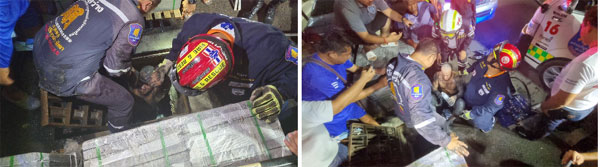 Mắc kẹt 4 tiếng dưới cống của thành phố tội lỗi ở Thái Lan-2