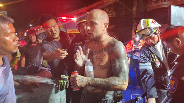 Mắc kẹt 4 tiếng dưới cống của thành phố tội lỗi ở Thái Lan-3