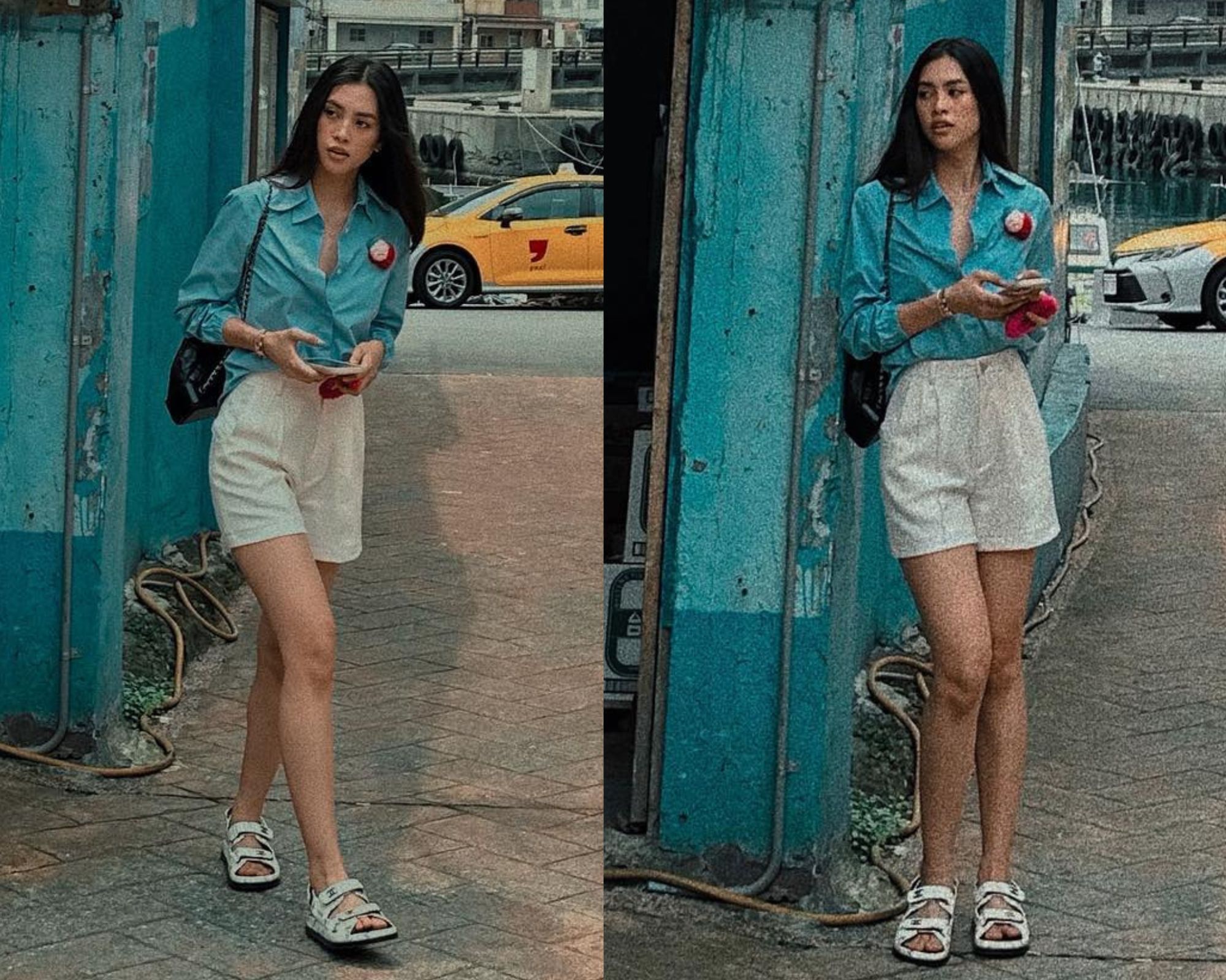 Hoa hậu Tiểu Vy thăng hạng phong cách nhờ chăm diện đồ tối giản-2