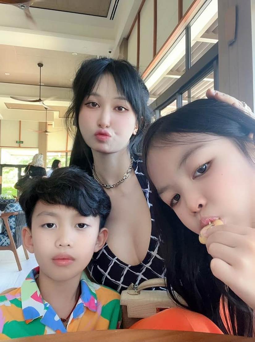 Chồng làm bố ở tuổi 16, vợ 2 Minh Nhựa từ chối thẳng khi con trai 9 tuổi muốn kết giao bạn gái-2