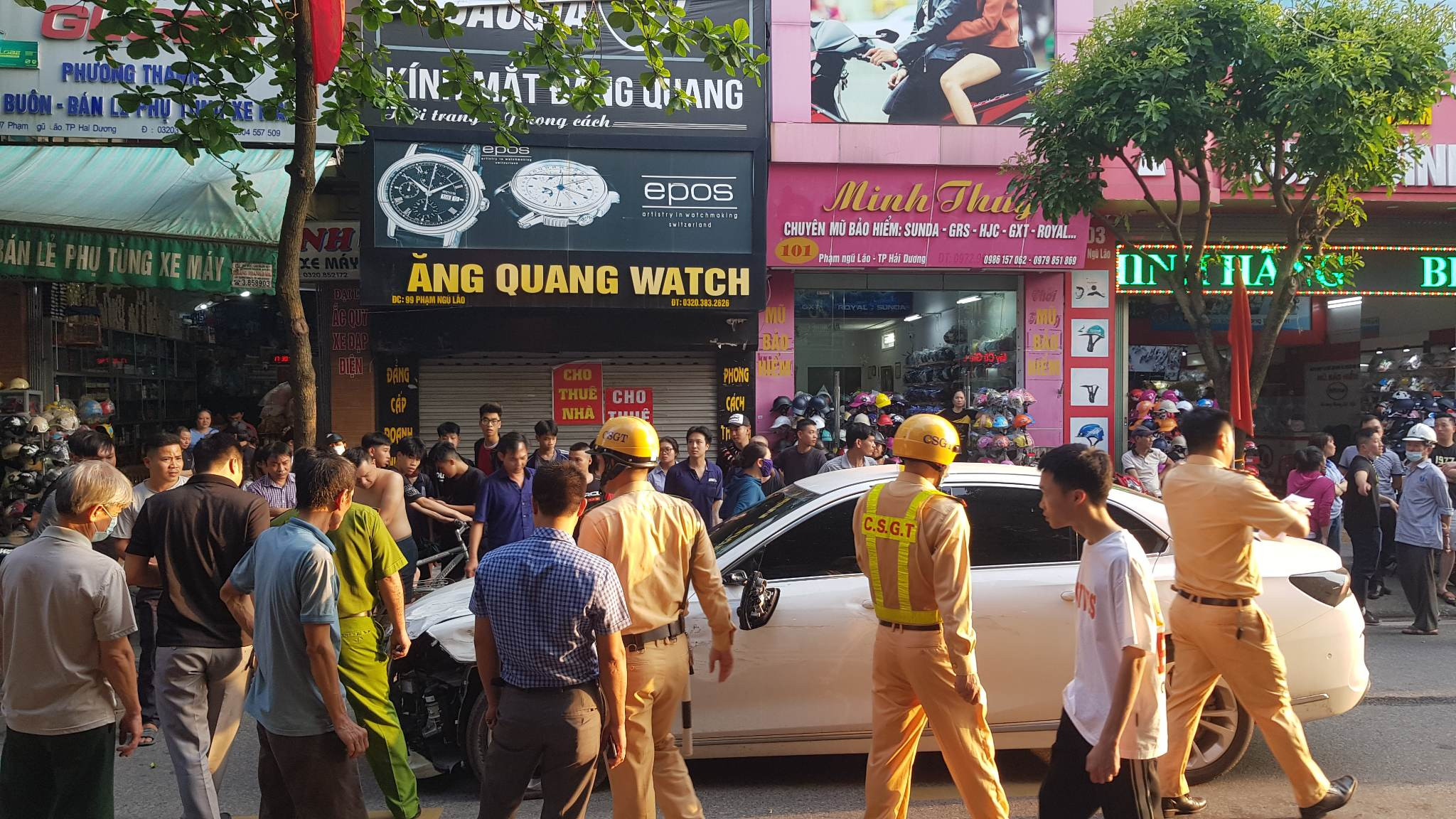 Tài xế gây tai nạn liên hoàn có nồng độ cồn gấp 2,5 lần mức kịch khung-2