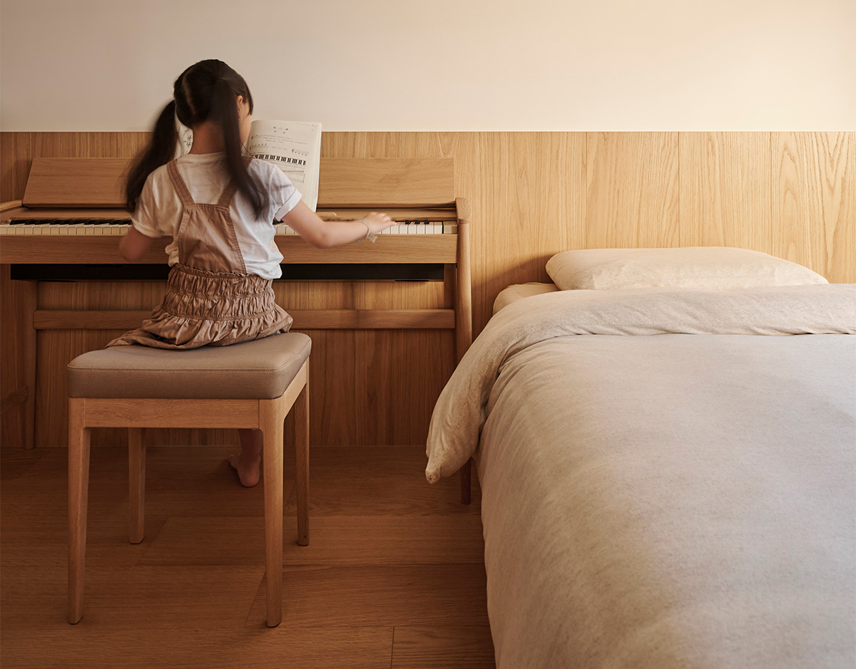 Cách phân chia căn hộ rất thông minh của gia đình có 3 con nhỏ ở Nhật Bản-10