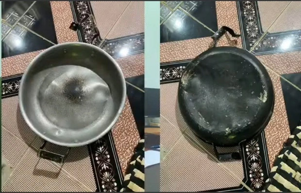 Vợ đập chảo vào đầu chồng khi bị nhắc nhở chơi bóng chuyền về muộn-1