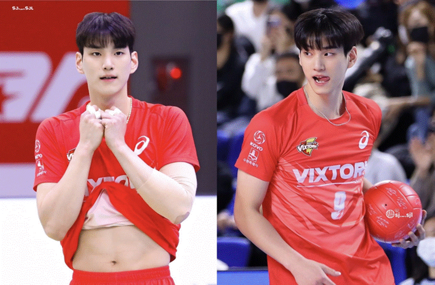 Nam thần bóng chuyền Hàn Quốc cao 1,95m gây sốt vì vẻ ngoài điển trai-1